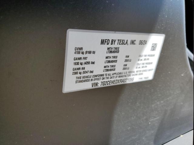 2024 TESLA CYBERTRUCK 7G2CEHEDXRA021066