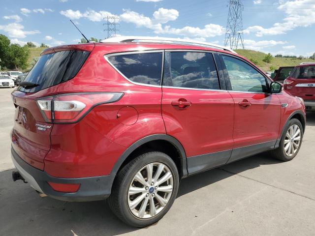Vin: 1fmcu9j9xhua61407, lot: 61615825, ford escape titanium 20173