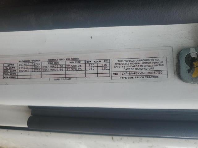 2020 PETERBILT 579 #3186685971