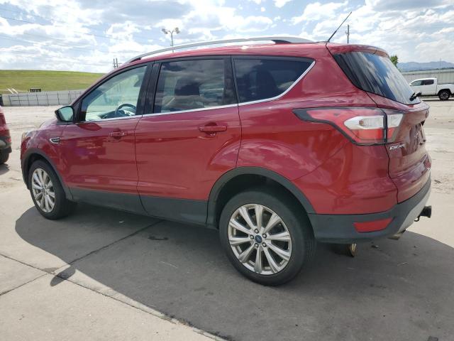 Vin: 1fmcu9j9xhua61407, lot: 61615825, ford escape titanium 20172