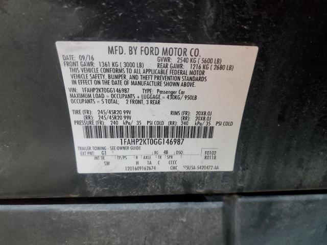 2016 FORD TAURUS SE 1FAHP2KT0GG146987