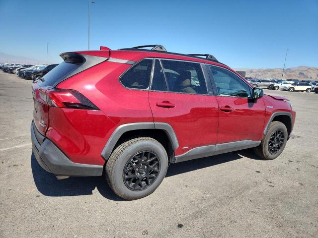 TOYOTA RAV4 LE 2019 red  hybrid engine 2T3LWRFVXKW022976 photo #4
