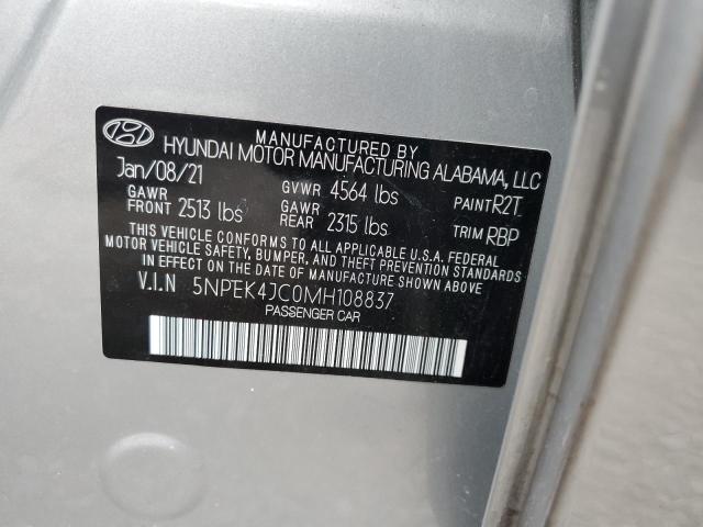 2021 HYUNDAI SONATA N L #3301751365