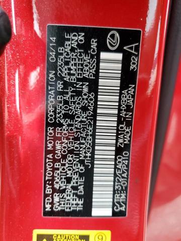2014 LEXUS CT 200 - JTHKD5BH6E2194606