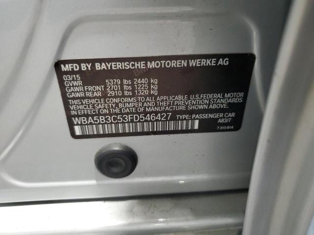 2015 BMW 535 XI WBA5B3C53FD546427