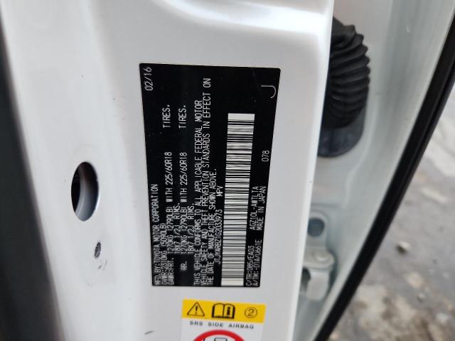 2016 LEXUS NX 200T BA JTJYARBZ1G2033973