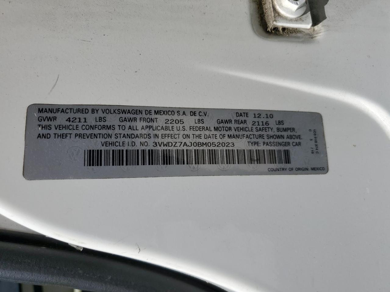 Volkswagen Jetta se 2011