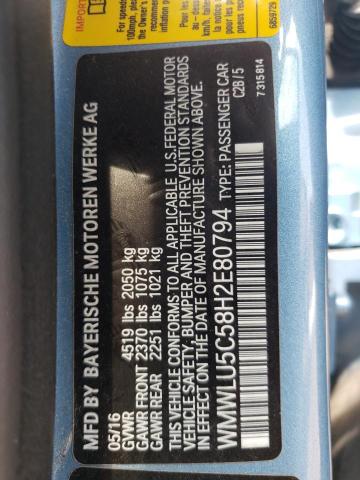 2017 MINI COOPER S C WMWLU5C58H2E80794