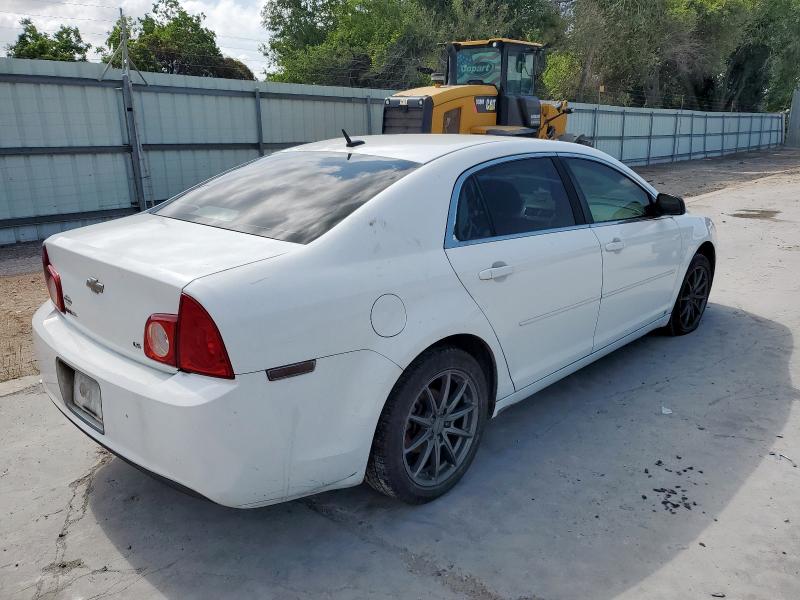 CHEVROLET MALIBU LS 2009 white sedan 4d gas 1G1ZG57BX94258547 photo #4
