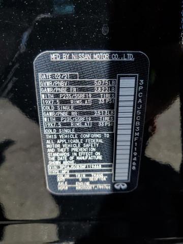 2021 INFINITI QX50 ESSEN 3PCAJ5CB3MF119468