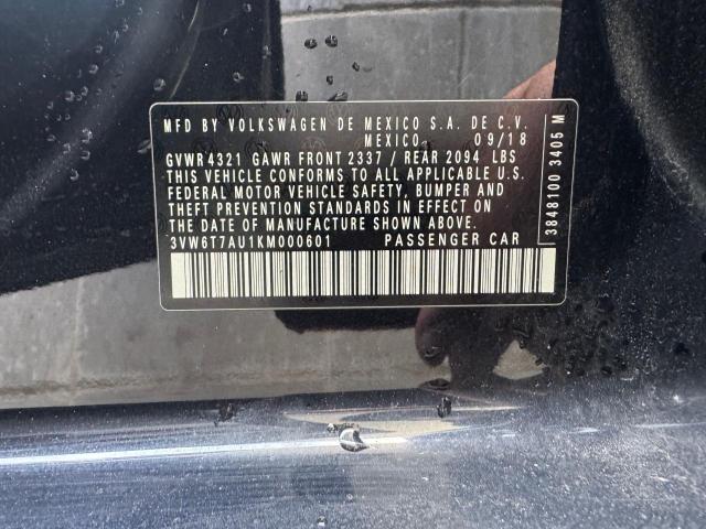 2019 VOLKSWAGEN GTI S 3VW6T7AU1KM000601