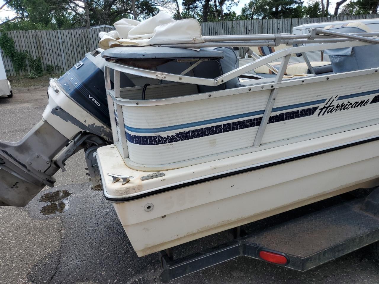 Lot #3248656331 1984 UNK HURRICANE  DECK BOAT
