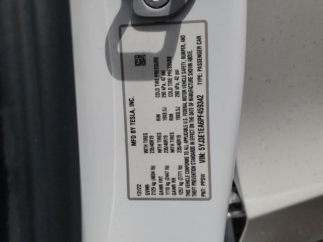 2023 TESLA MODEL 3 5YJ3E1EA6PF459342