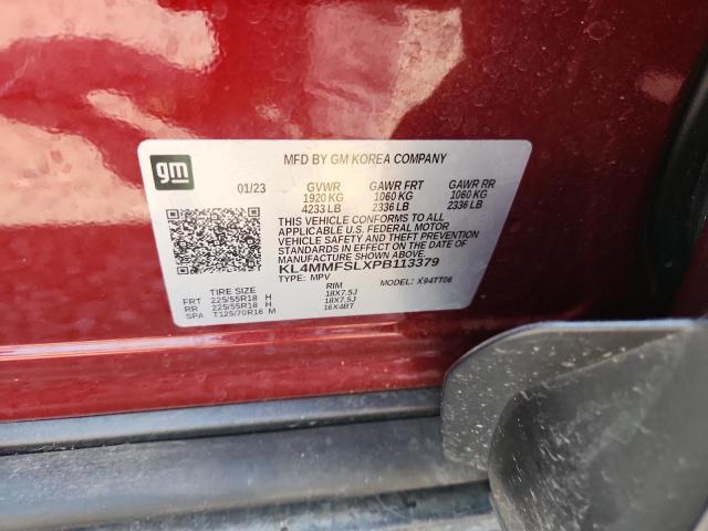 2023 BUICK ENCORE GX KL4MMFSLXPB113379
