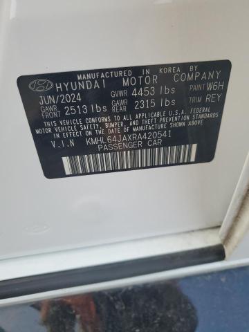 2024 HYUNDAI SONATA SEL KMHL64JAXRA420541
