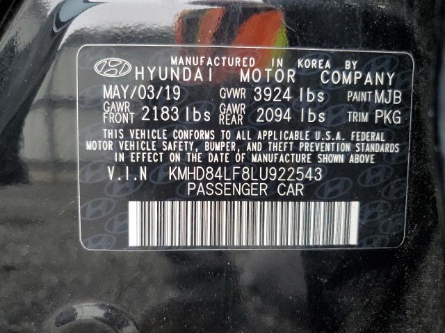 2020 HYUNDAI ELANTRA SE - KMHD84LF8LU922543