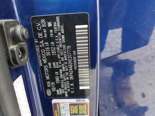 2019 KIA RIO S 3KPA24AB2KE207778