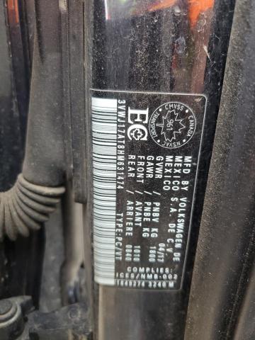 2017 VOLKSWAGEN BEETLE SE 3VWJ17AT8HM631474