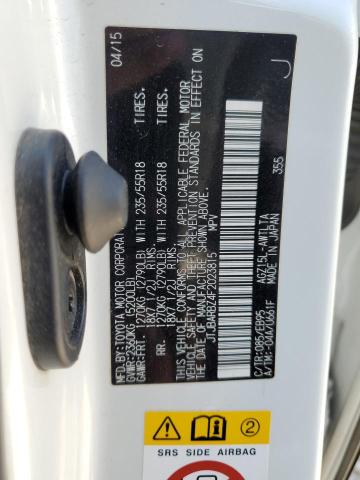 2015 LEXUS NX 200T JTJBARBZ4F2023815