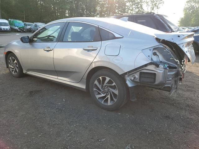 HONDA CIVIC EX 2017 silver  gas 19XFC2F76HE217203 photo #3
