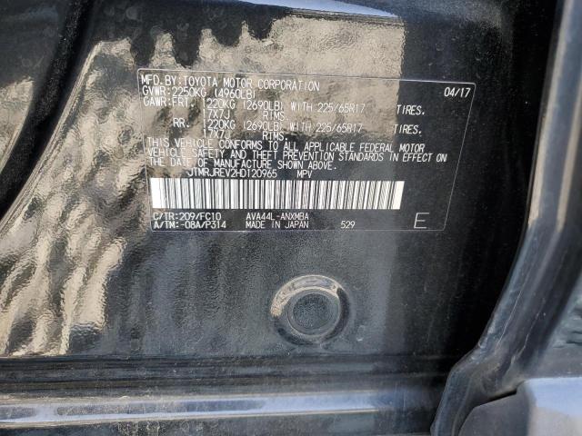 2017 TOYOTA RAV4 HV LE JTMRJREV2HD120965