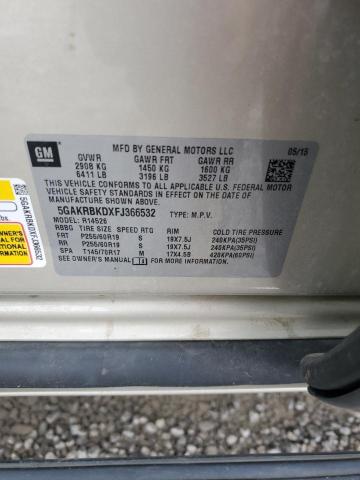 2015 BUICK ENCLAVE 5GAKRBKDXFJ366532