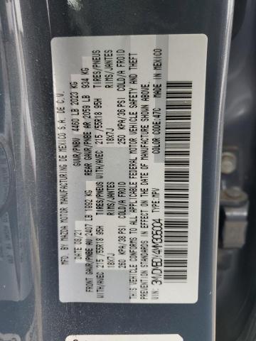 2021 MAZDA CX-30 PREM - 3MVDMBDY4MM305004