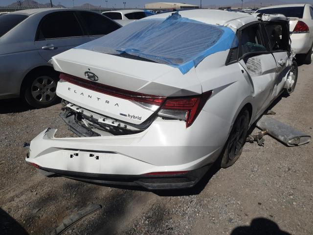 Vin: kmhlm4aj7pu059710, lot: 55572435, hyundai elantra blue 20233