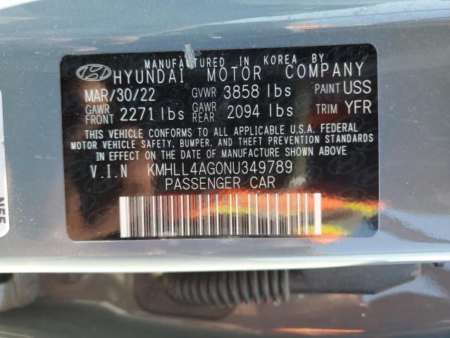 2022 HYUNDAI ELANTRA SE KMHLL4AG0NU349789