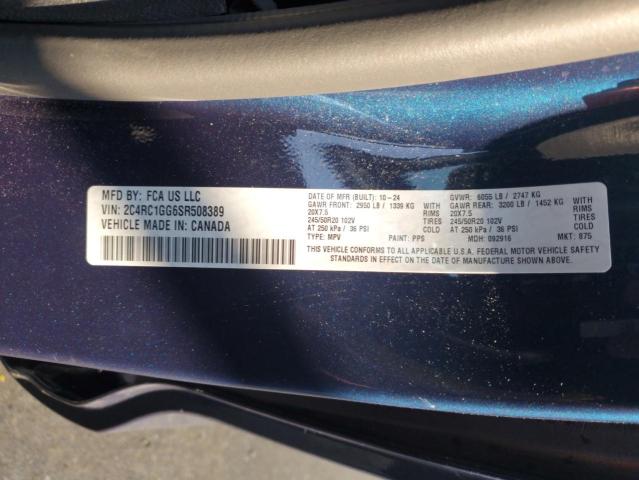 2025 CHRYSLER PACIFICA L 2C4RC1GG6SR508389