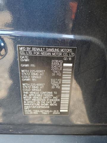 2016 NISSAN ROGUE S - KNMAT2MT4GP665416