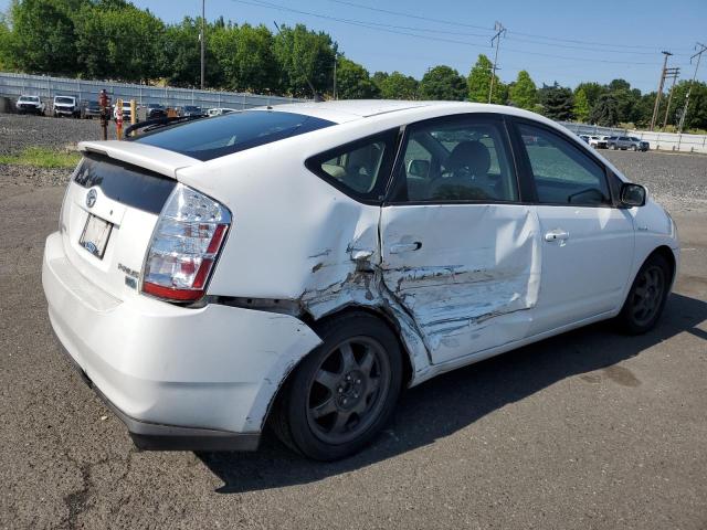TOYOTA PRIUS 2007 white  hybrid engine JTDKB20U877588118 photo #4