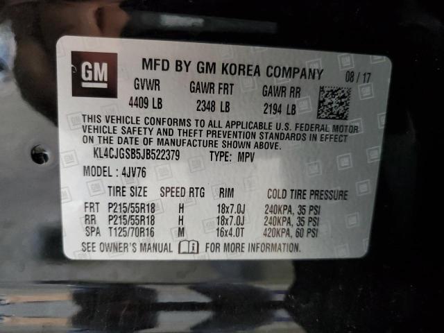 2018 BUICK ENCORE ESS KL4CJGSB5JB522379