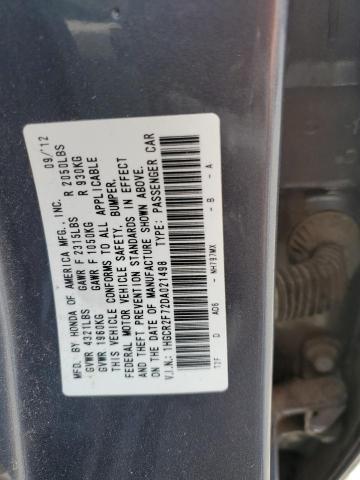 2013 HONDA ACCORD EX - 1HGCR2F72DA021498