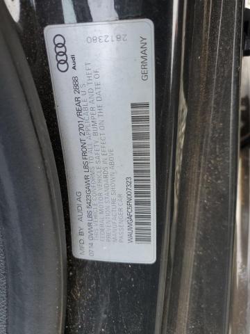 2015 AUDI A7 PREMIUM WAUWGAFC5FN007323