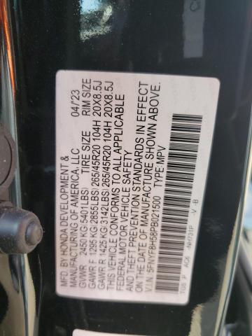 2023 HONDA PASSPORT E - 5FNYF8H58PB021500