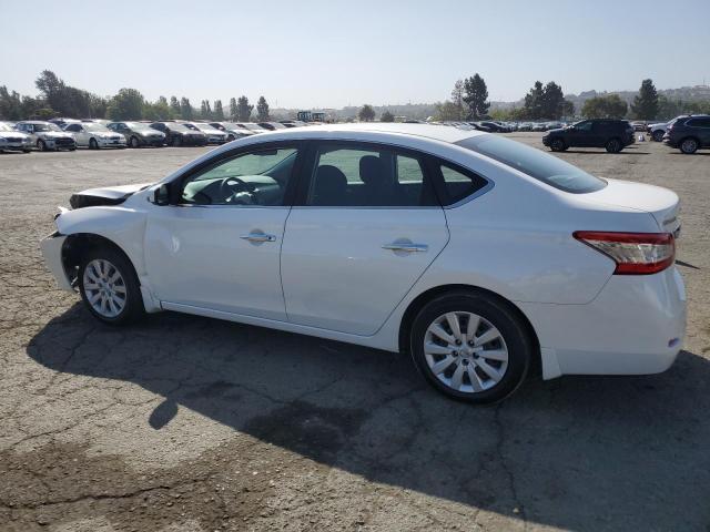 NISSAN SENTRA S 2015 white  gas 3N1AB7APXFL673296 photo #3