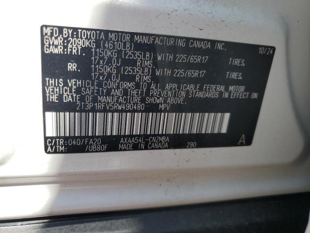 2024 TOYOTA RAV4 XLE - 2T3P1RFV5RW490480
