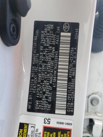 2019 TOYOTA CAMRY XSE - 4T1B61HK1KU203845