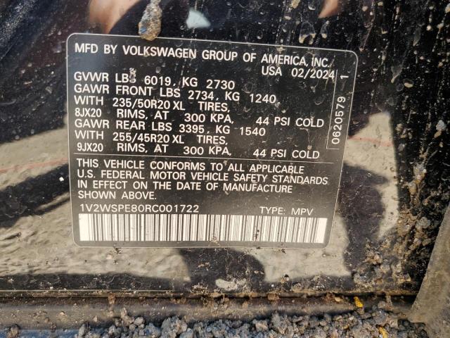 2024 VOLKSWAGEN ID.4 PRO S 1V2WSPE80RC001722