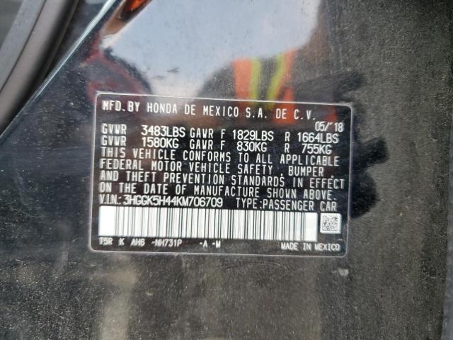 2019 HONDA FIT LX 3HGGK5H44KM706709