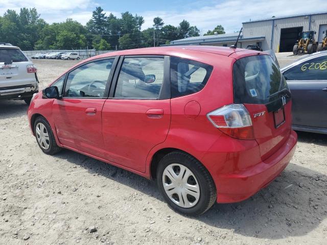 HONDA FIT 2010 red  gas JHMGE8H24AS000625 photo #3