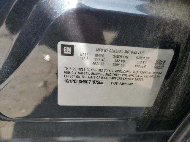 2016 CHEVROLET CRUZE LIMI - 1G1PC5SH6G7187566