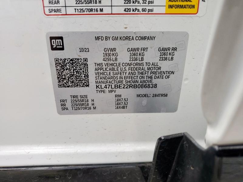 2024 BUICK ENVISTA SP KL47LBE22RB086838