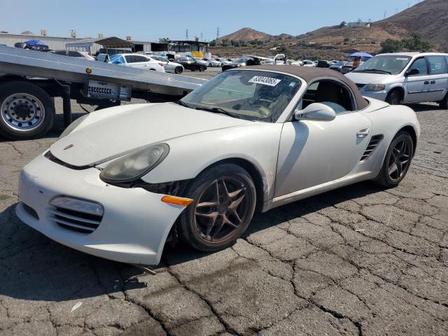 PORSCHE BOXSTER 2010 white converti gas WP0CA2A88AU710686 photo #1