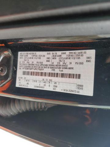 2018 FORD F150 SUPER - 1FTEW1EP7JFC75251