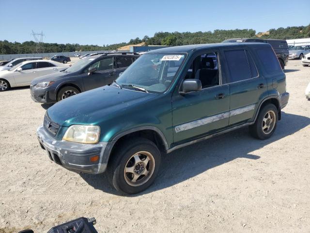 HONDA CR-V LX 1999 green  gas JHLRD184XXC034029 photo #1
