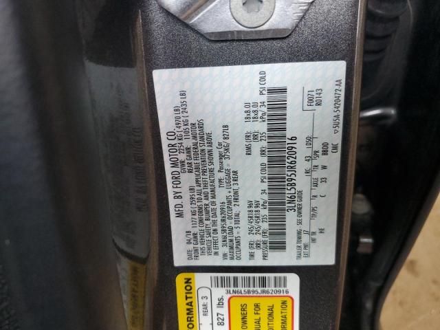 2018 LINCOLN MKZ PREMIE 3LN6L5B95JR620916