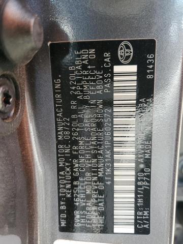 2023 TOYOTA CAMRY XSE - 4T1K31AK1PU602572
