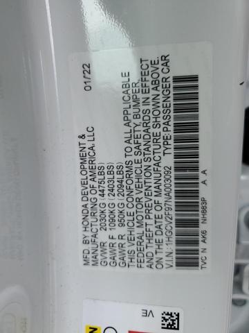 2022 HONDA ACCORD TOU 1HGCV2F97NA003092